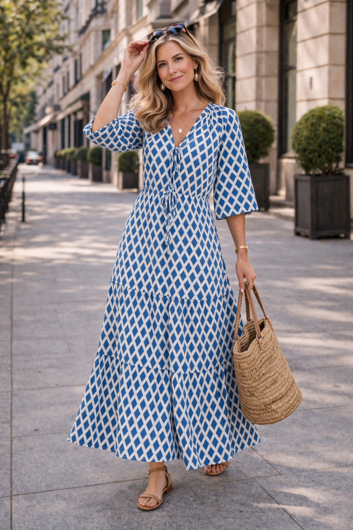 Renate | Boho Maxi Dress