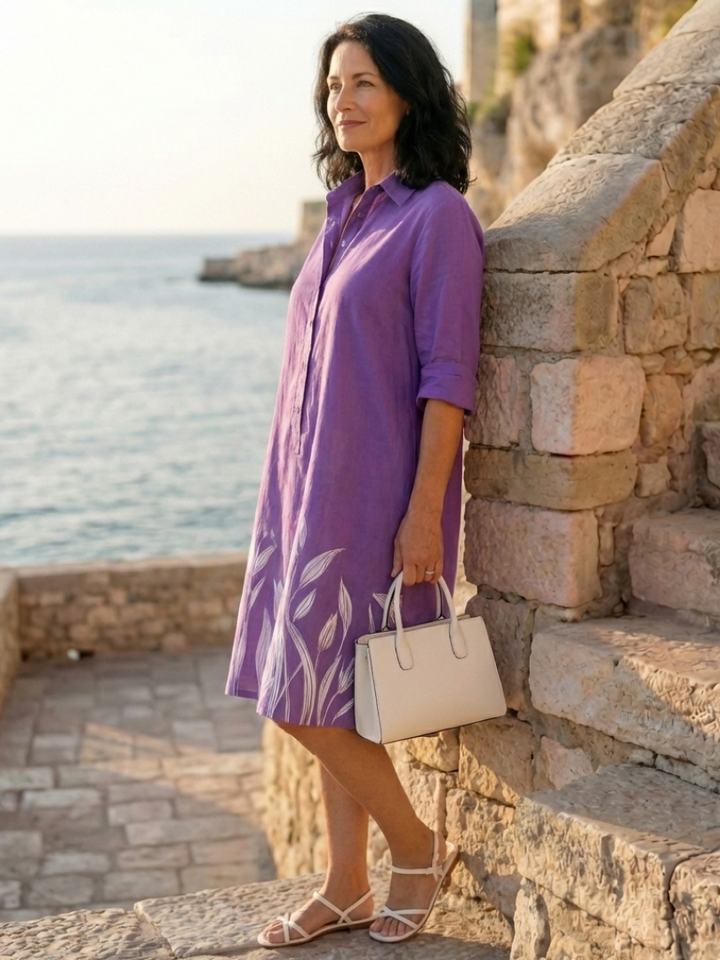 Florenne | Botanical Hem Dress