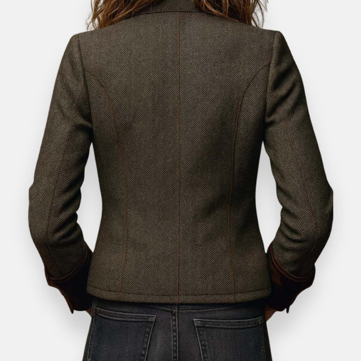 Maddison | Jacket with velvet details