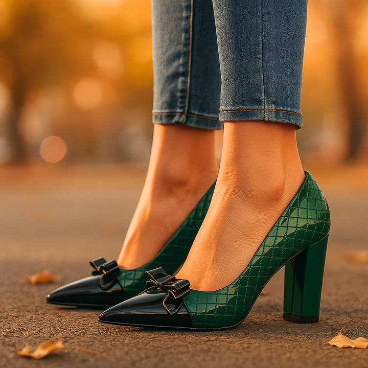 Vivienne | Bowtie Heels