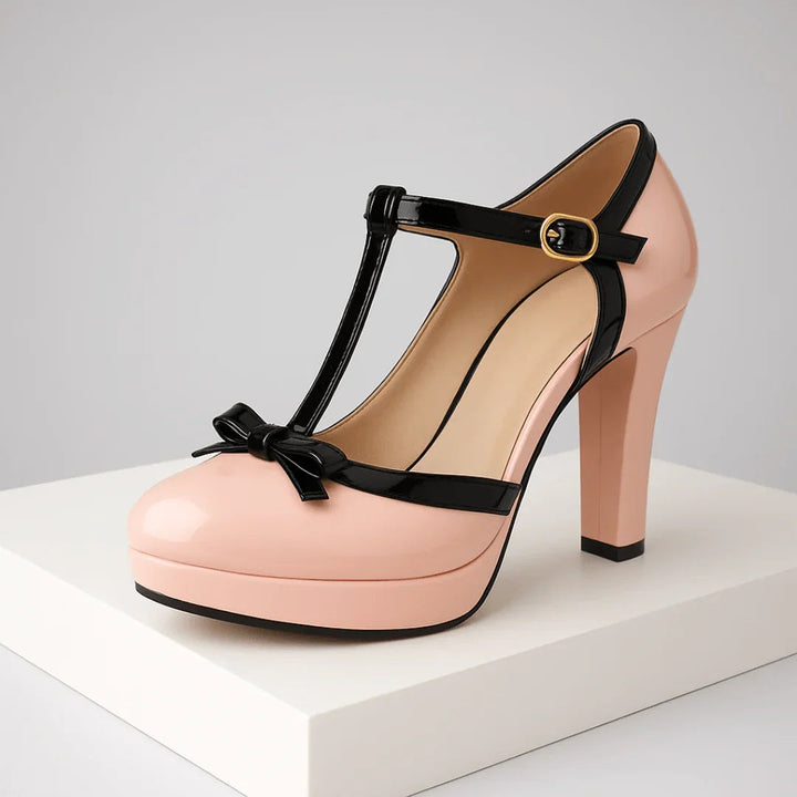 Vivienne | T-Strap Heels