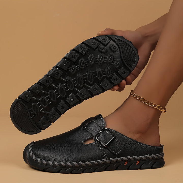 Marly | Comfortable Buckle Mules