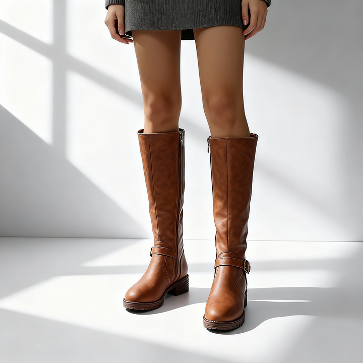 Daniella - Sable Riding Boots