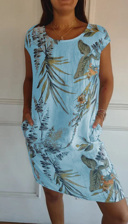 Camela | Printed Mini Dress
