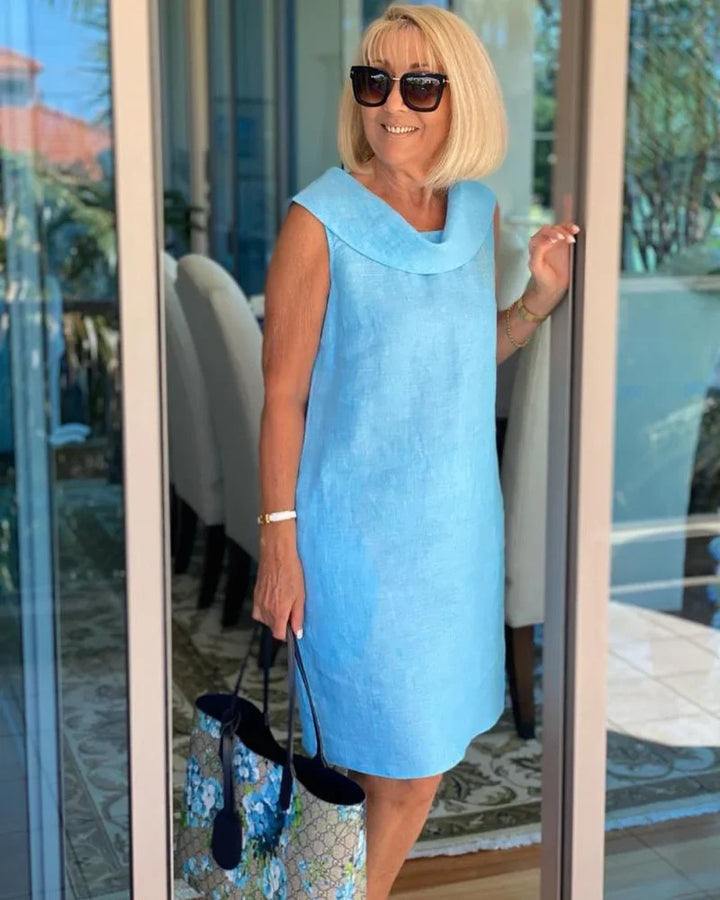 Sophie | Elegant Ruffle Collar Dress