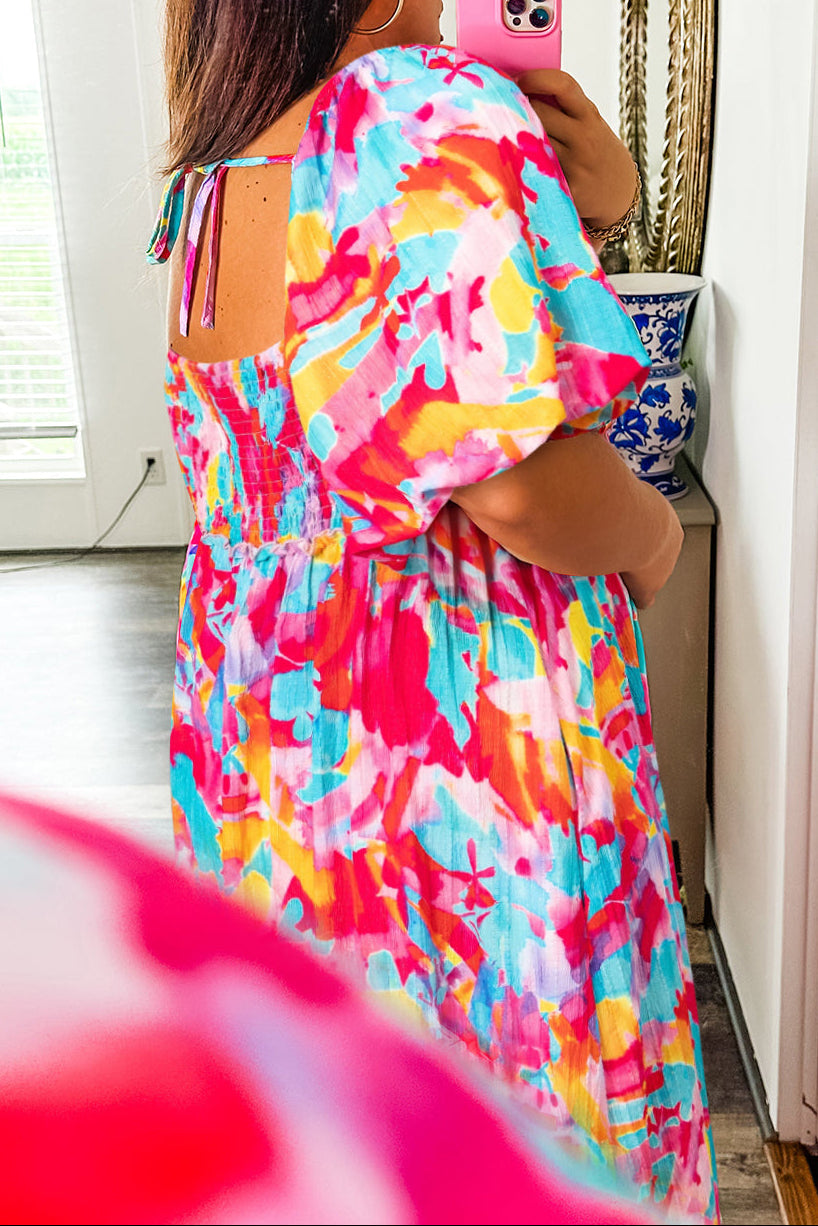 Rosaline | Abstract Dress