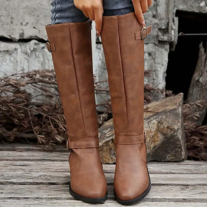 Maddie - Everyday Wear Zip-Up Boots