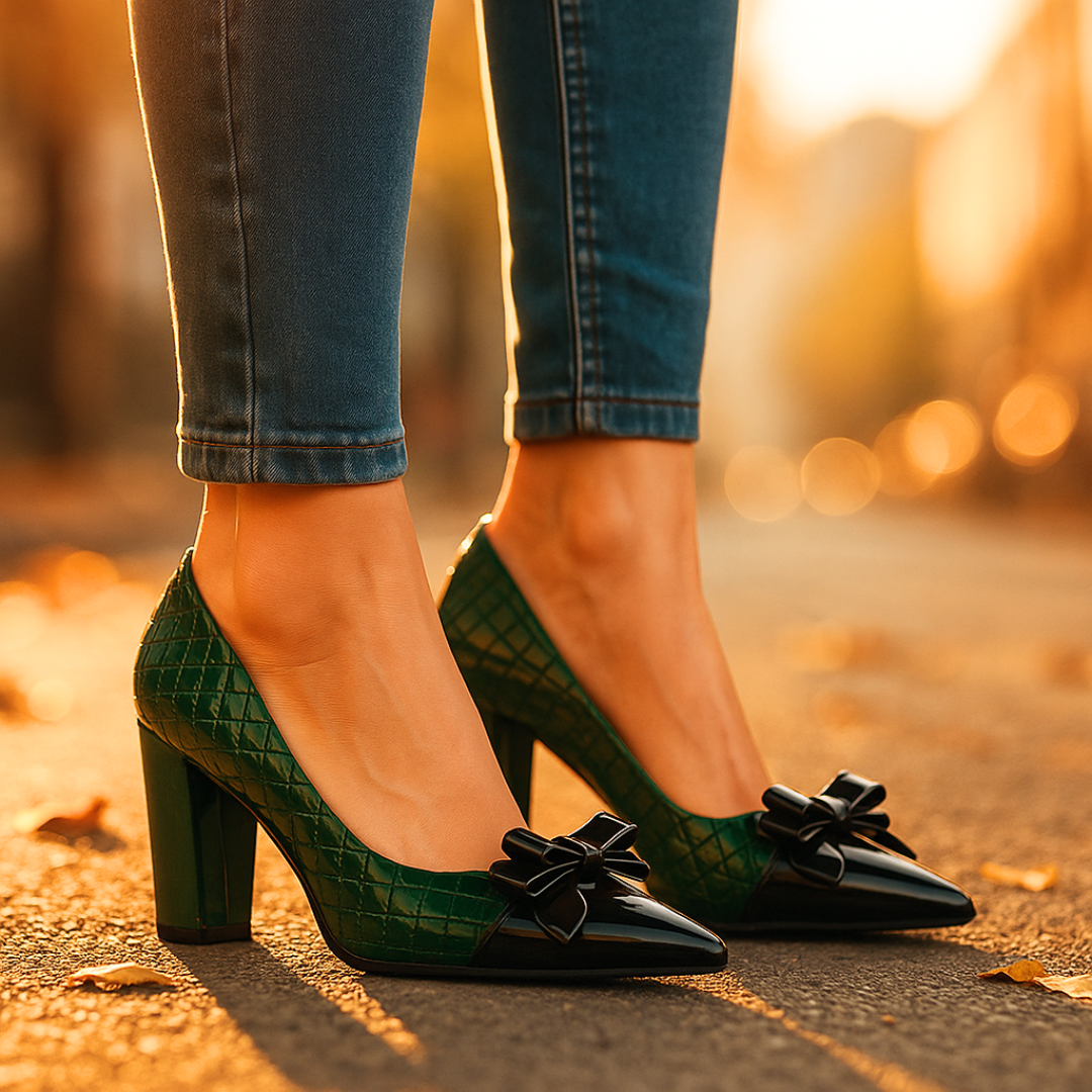 Vivienne | Bowtie Heels