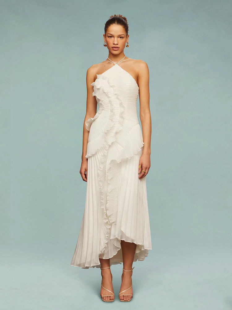 Erin | Ocean Whirlpool Long Dress