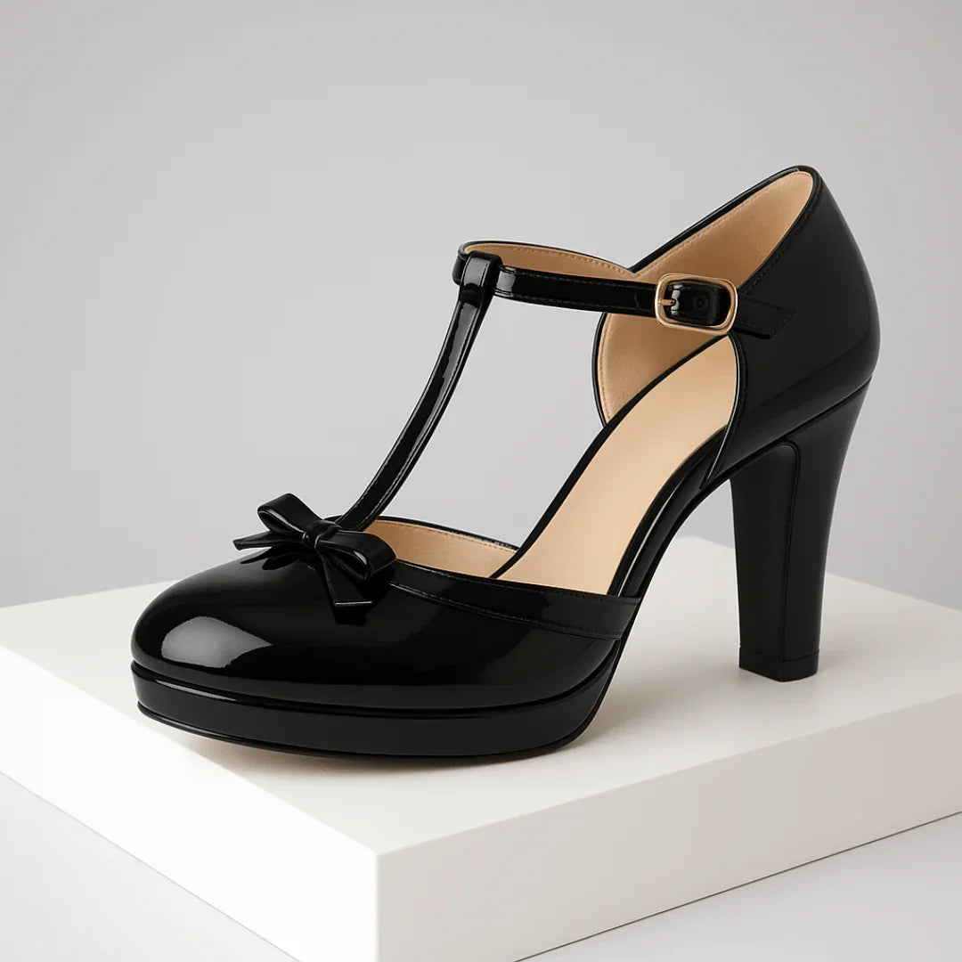 Vivienne | T-Strap Heels