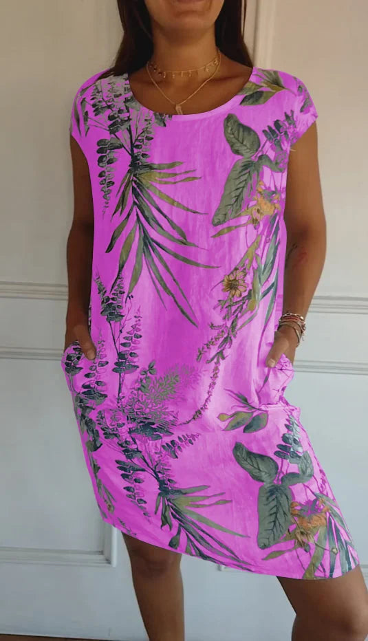 Camela | Printed Mini Dress