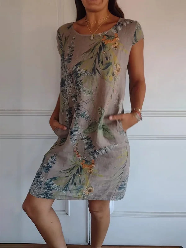 Camela | Printed Mini Dress