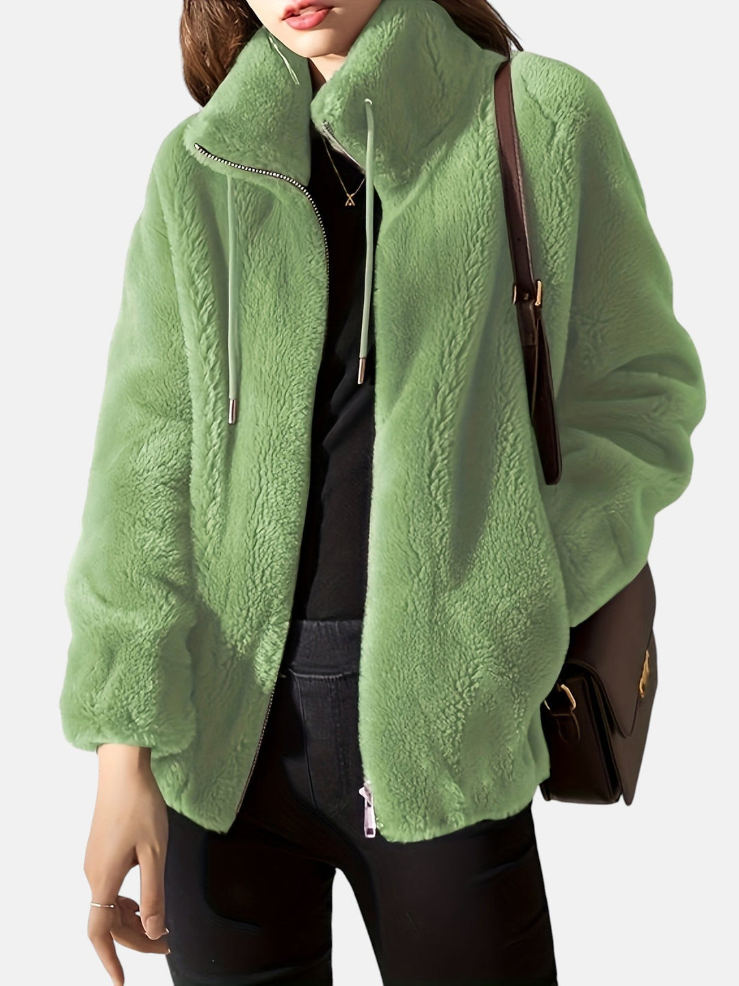 Alya | Cozy Zip Jacket