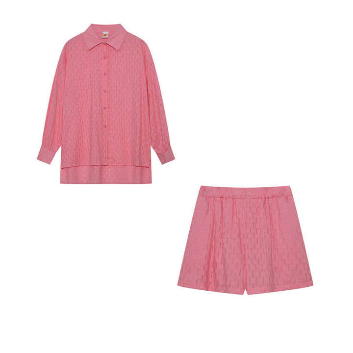 Elizabeth | Relaxed Fit Breezy Shirt and Shorts Set