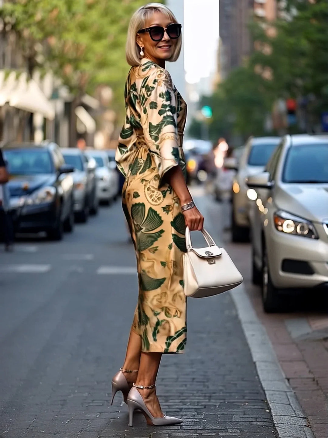Madeline | Sleek Wrap Bodycon Dress