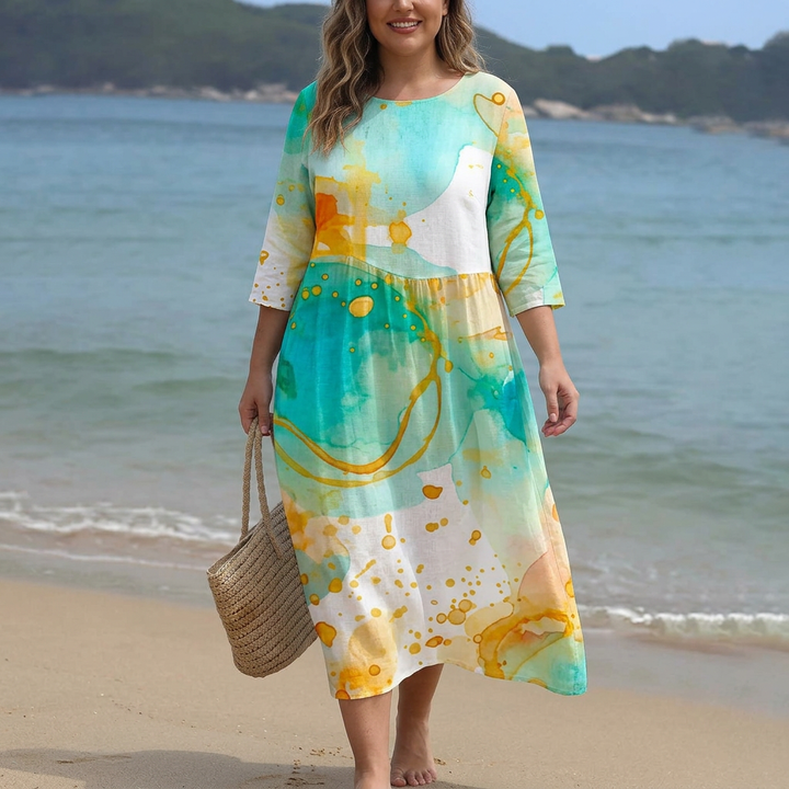 Celestine | Summer Printed Dress