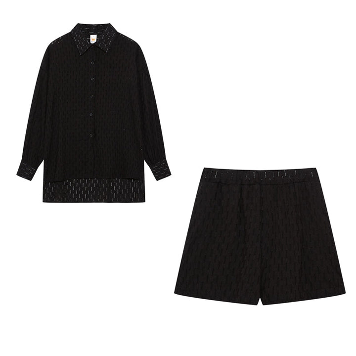 Elizabeth | Relaxed Fit Breezy Shirt and Shorts Set