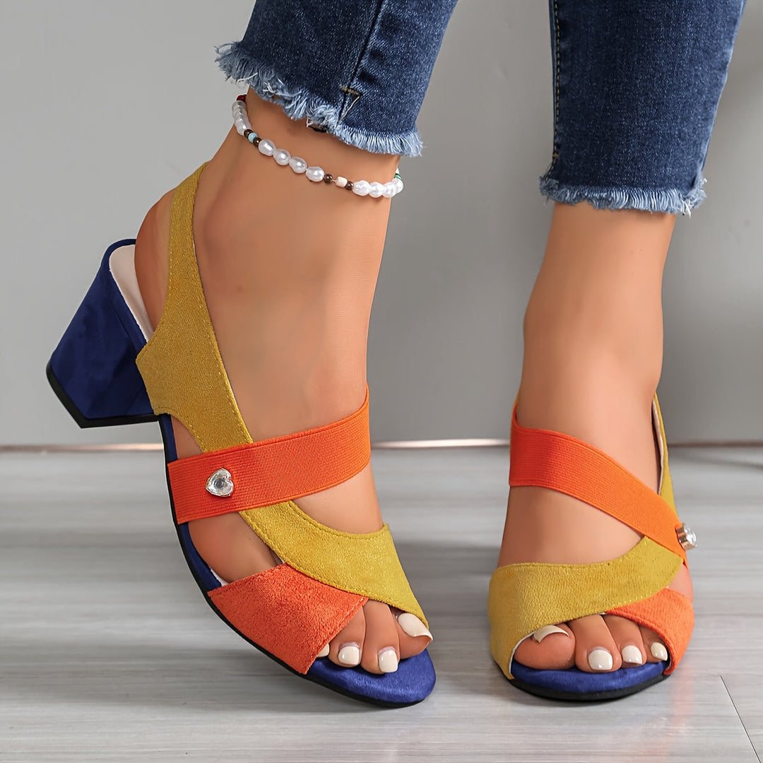 Linda | Orthopedic Block Heels