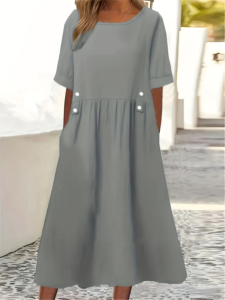 Amara Curve | Effortless Elastic Waist Dress