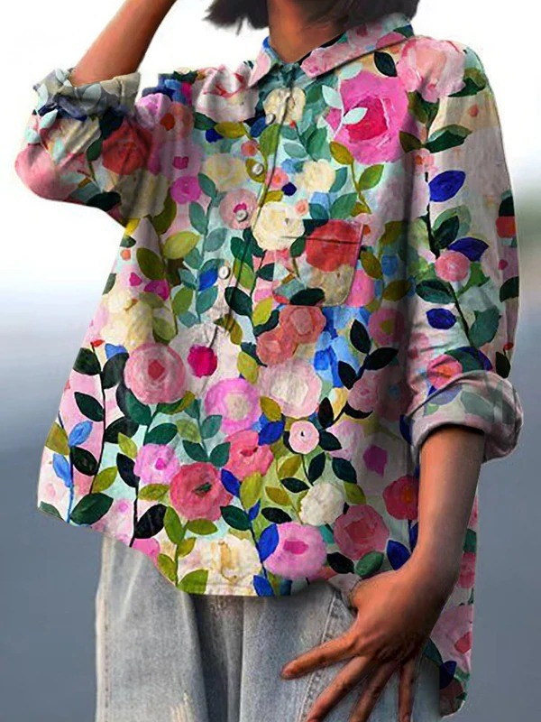 Leah | Relaxed Spring Blouse