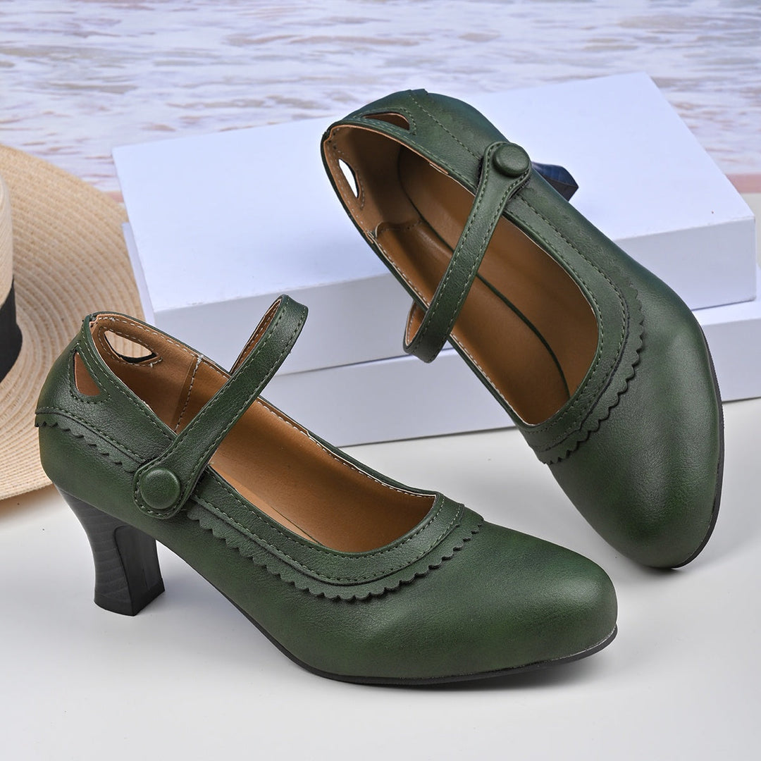 Linaise - Retro Styled Pumps