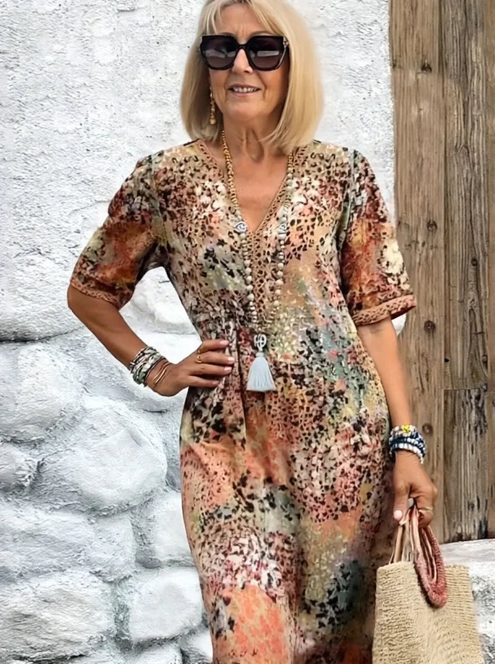 Isabella | Leopard Print Summer Dress
