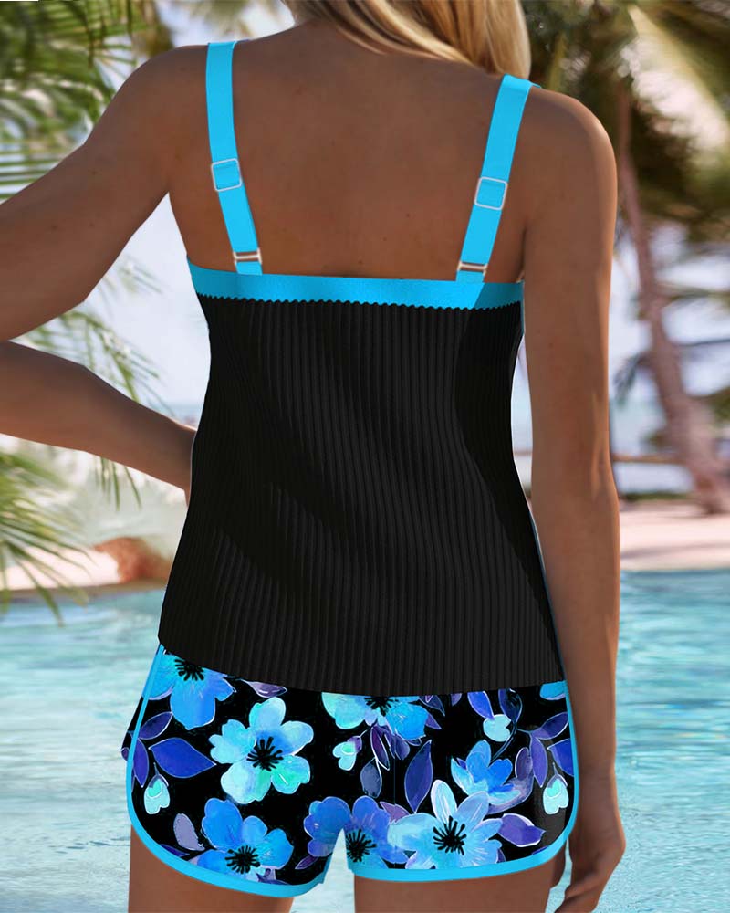 Mitchie | Two-Piece Elegant Tankini Set