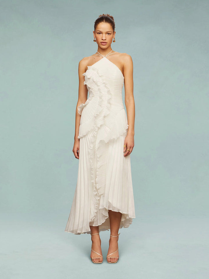 Erin | Ocean Whirlpool Long Dress