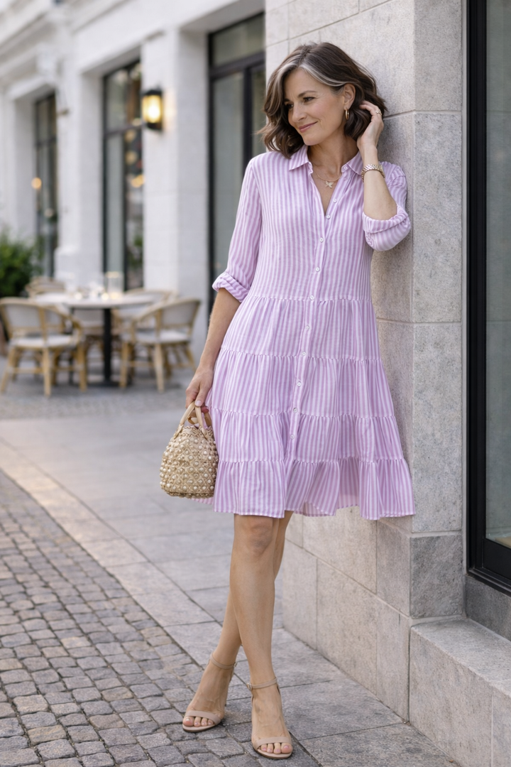 Hannah | Summer Striped Dress