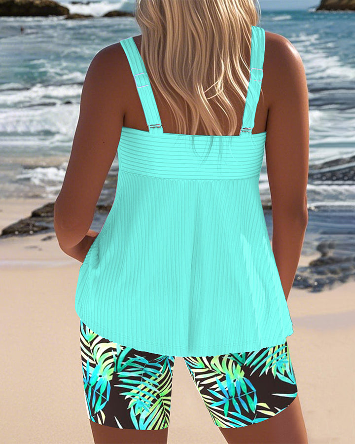 Keylyn | Colorful Tankini Set