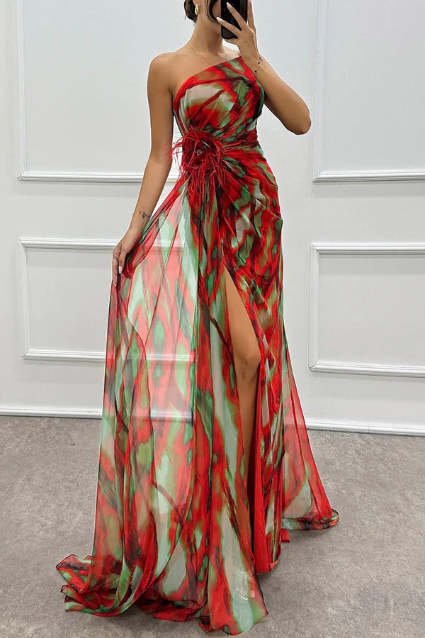 Cora | Vibrant Draped Dress