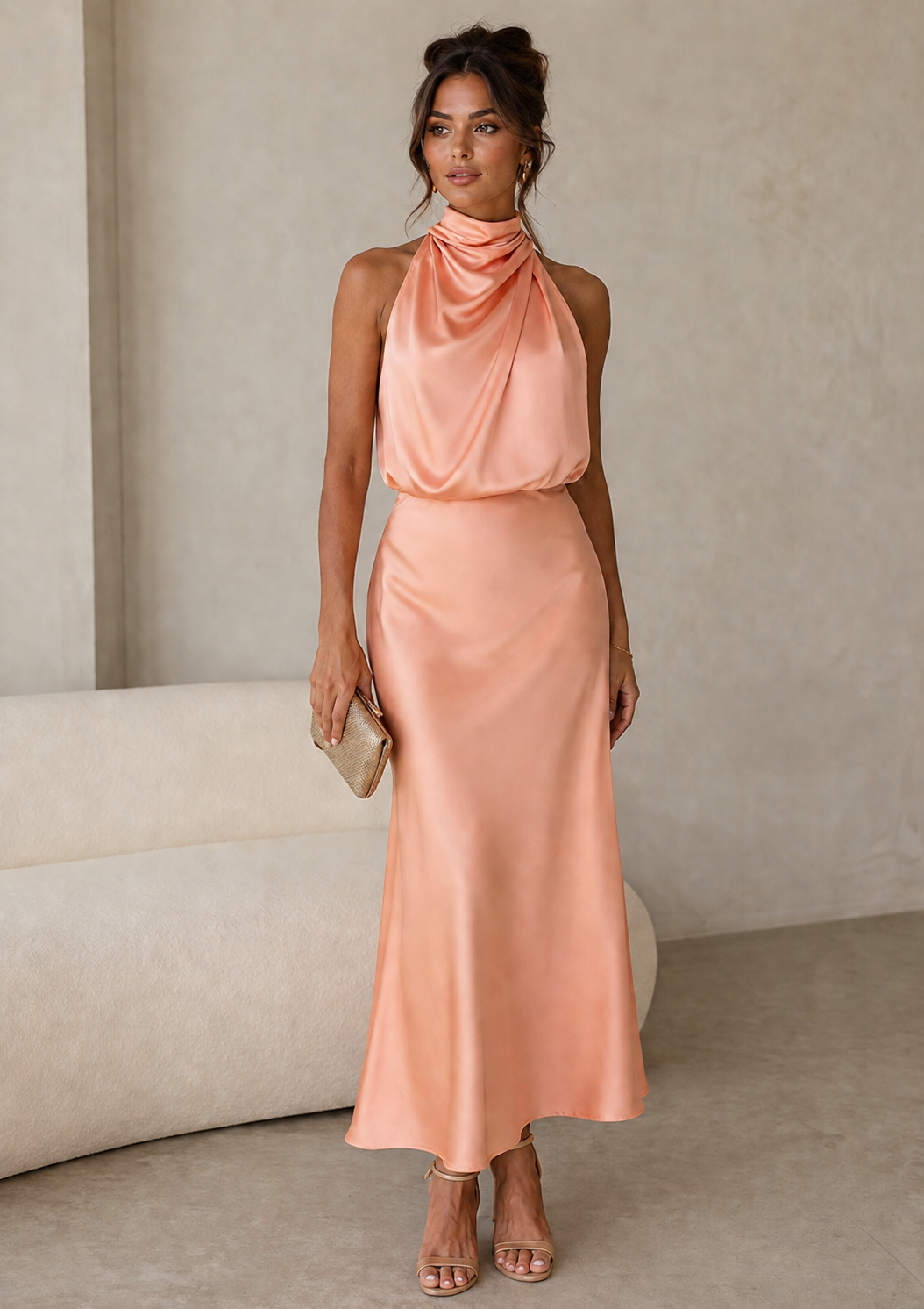 Ariana | Draped Dress