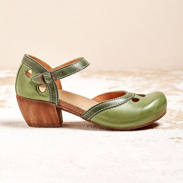 Laisy | Orthopedic sandals with low heels