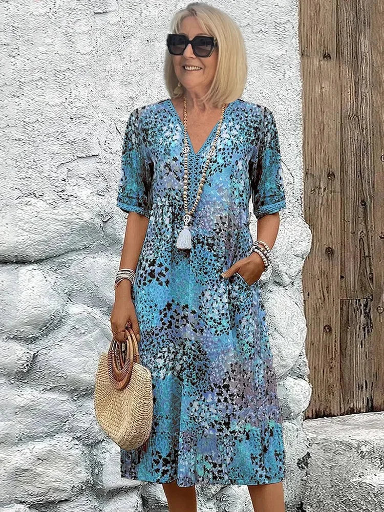 Isabella | Leopard Print Summer Dress
