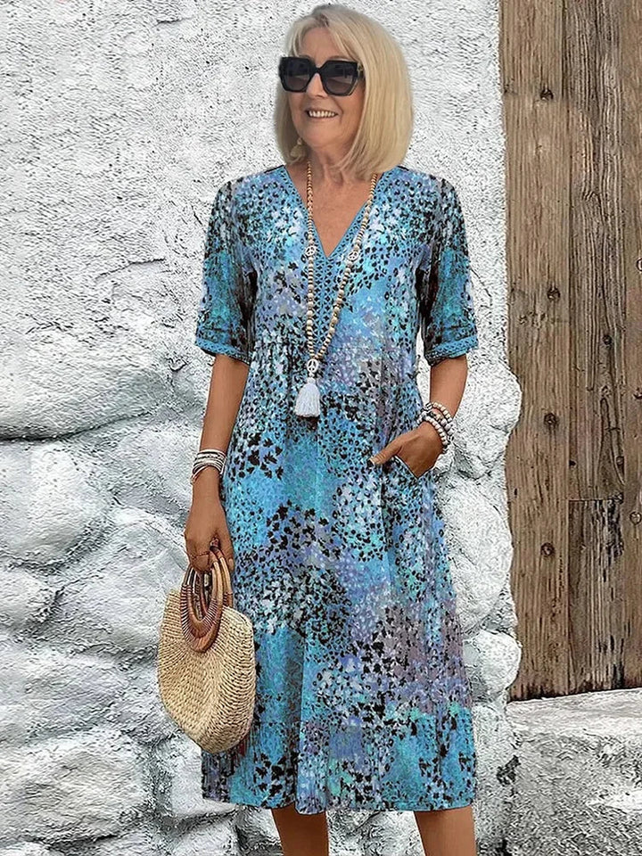 Isabella | Leopard Print Summer Dress