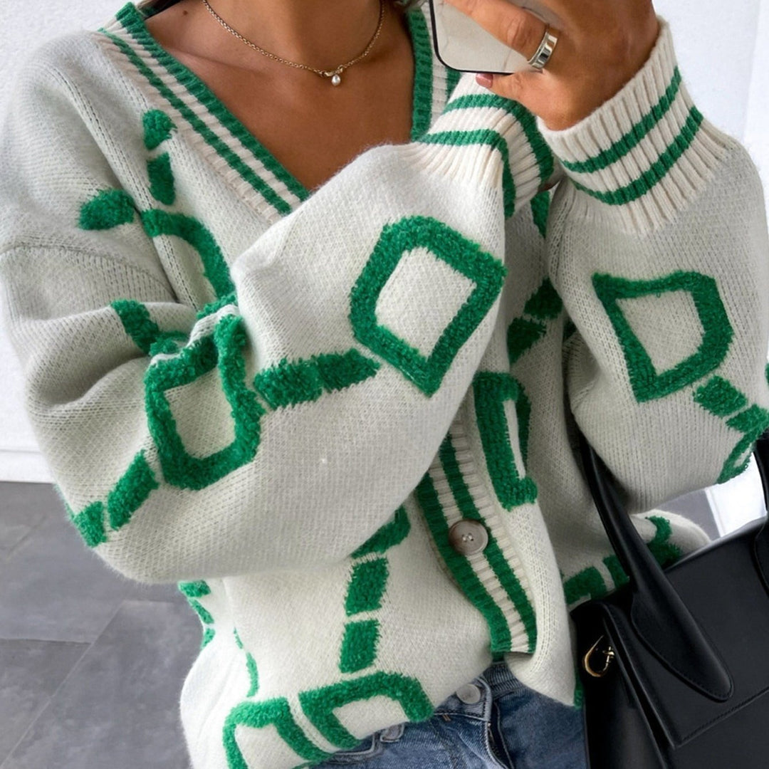 Millie | Block Knit Cardigan