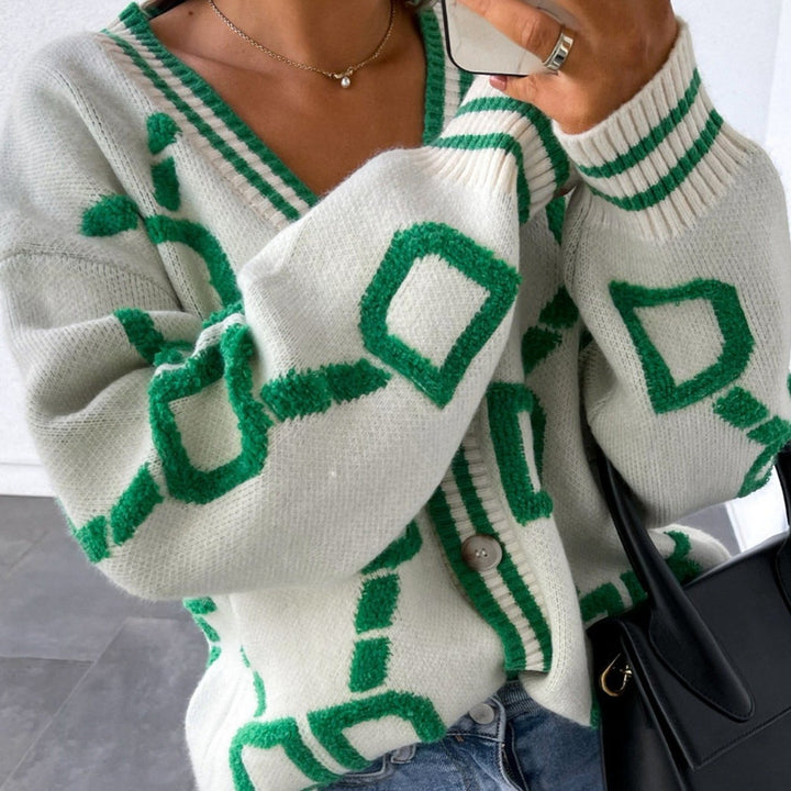 Millie | Block Knit Cardigan