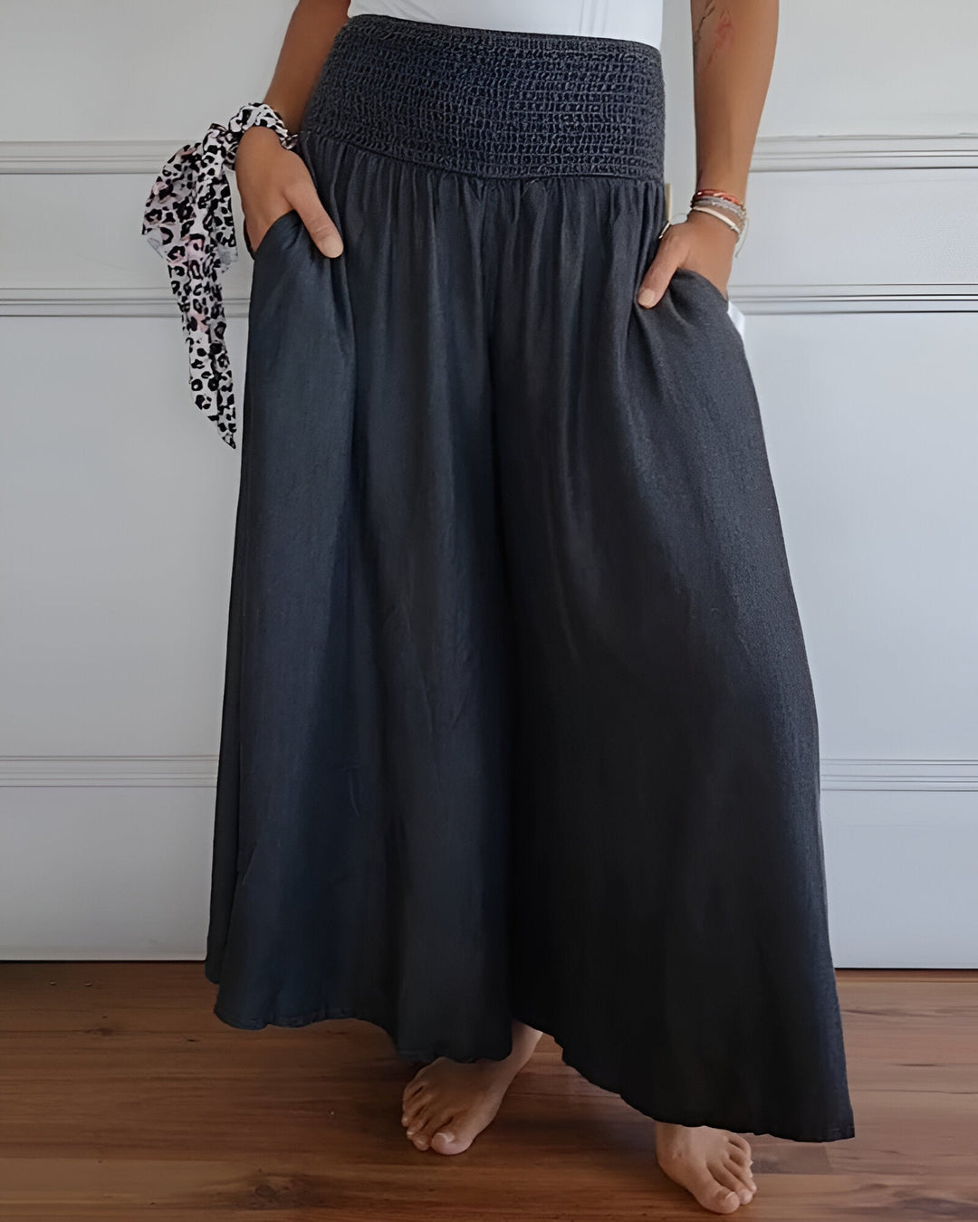 Bodil | Flattering Stretch Pants with Pockets