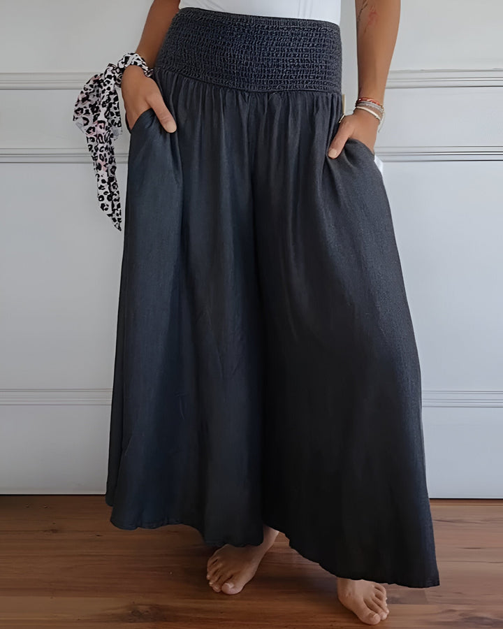 Bodil | Flattering Stretch Pants with Pockets