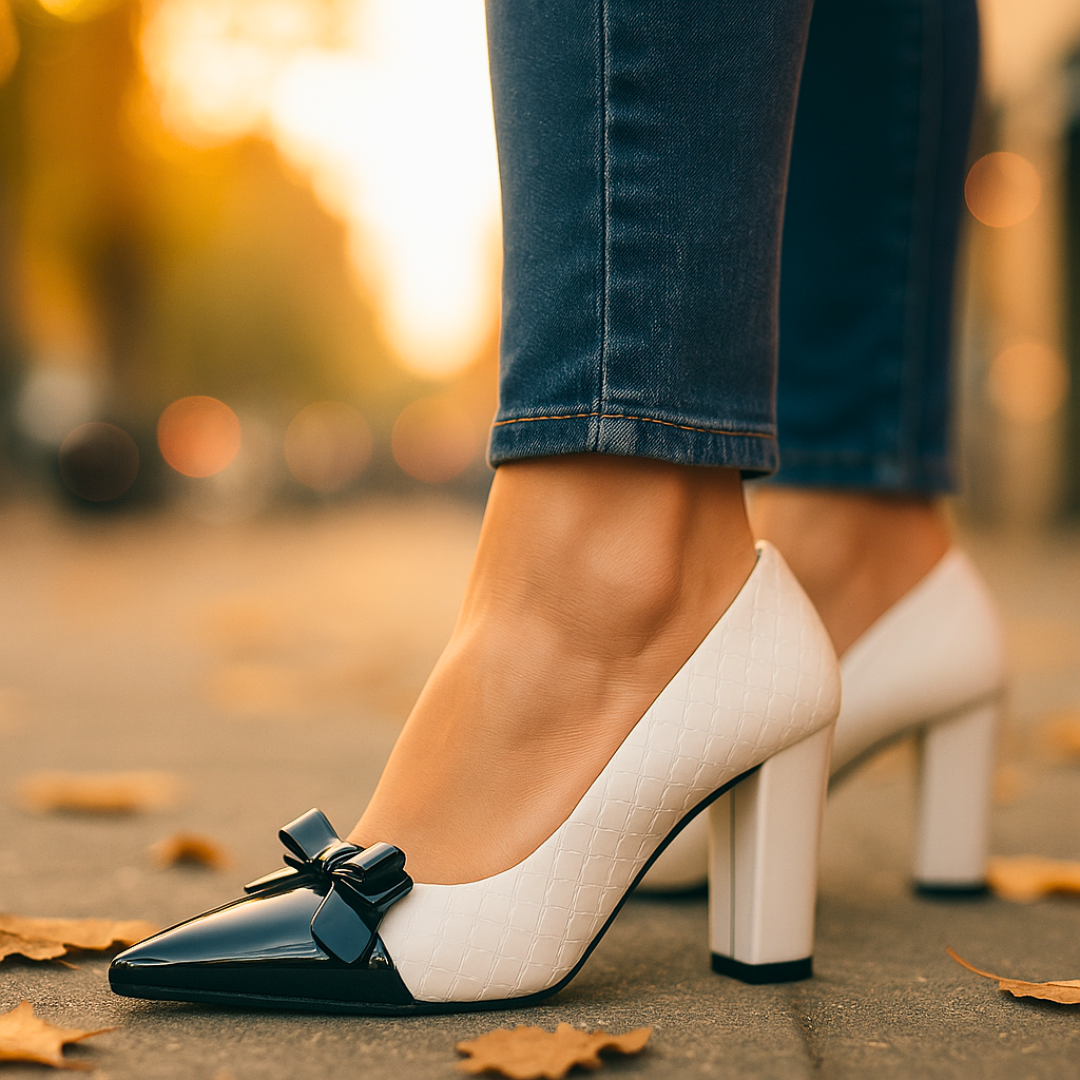 Vivienne | Bowtie Heels
