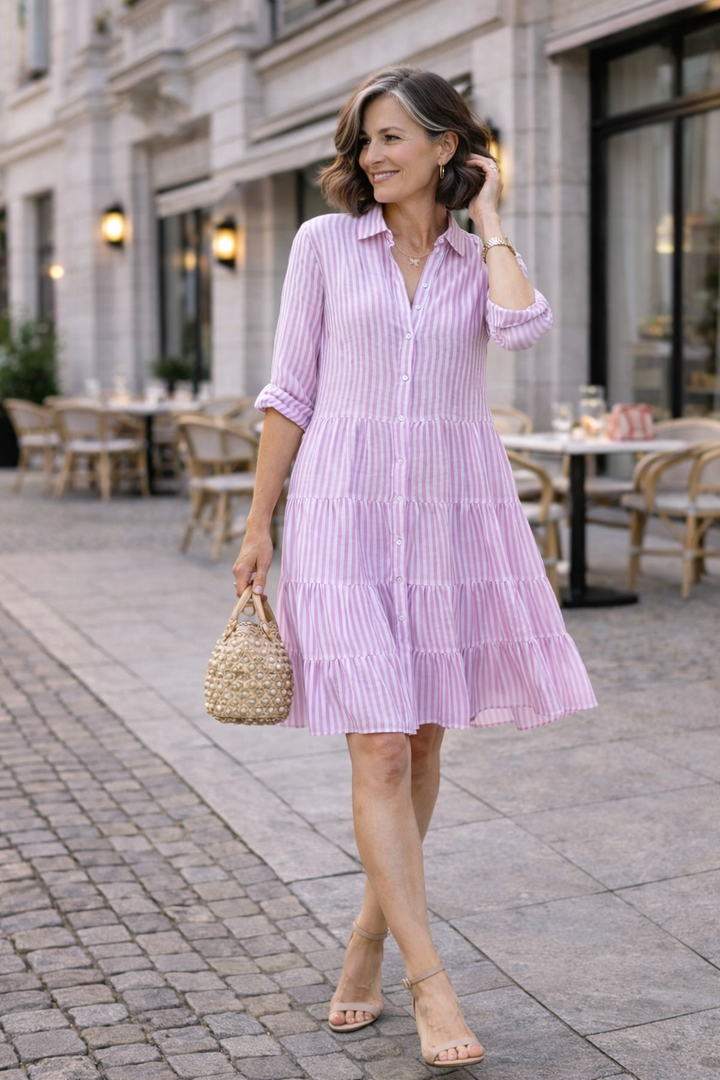 Hannah | Summer Striped Dress