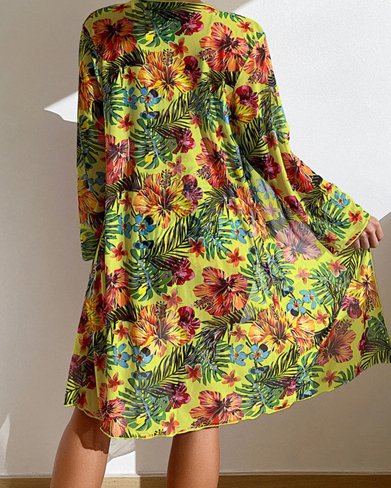 Glenda | Bikini with Flower Skirt