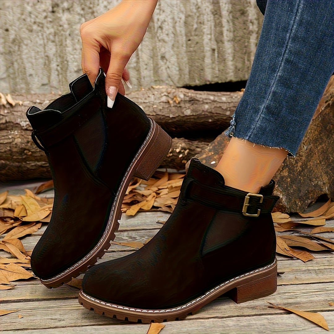 Desiree - Cushioned Insole Ankle Boots