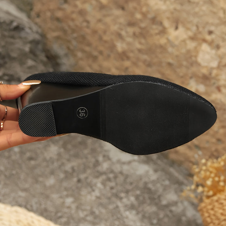 Francoise - Comfortable Patterned Wedge Shoe