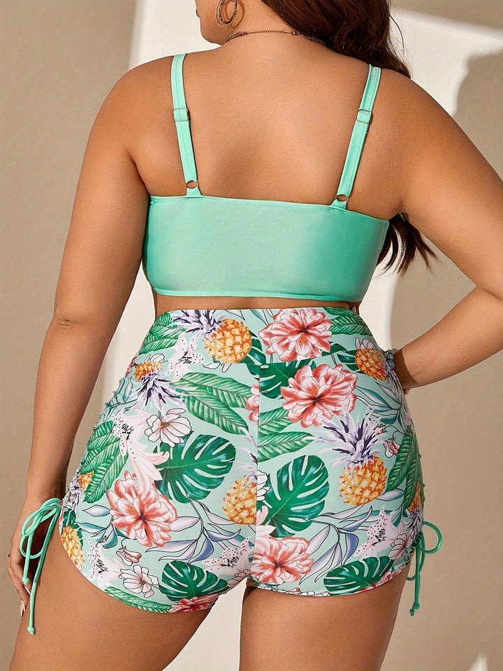 Alice | Stylish Two-Piece High Waist Bikini Set