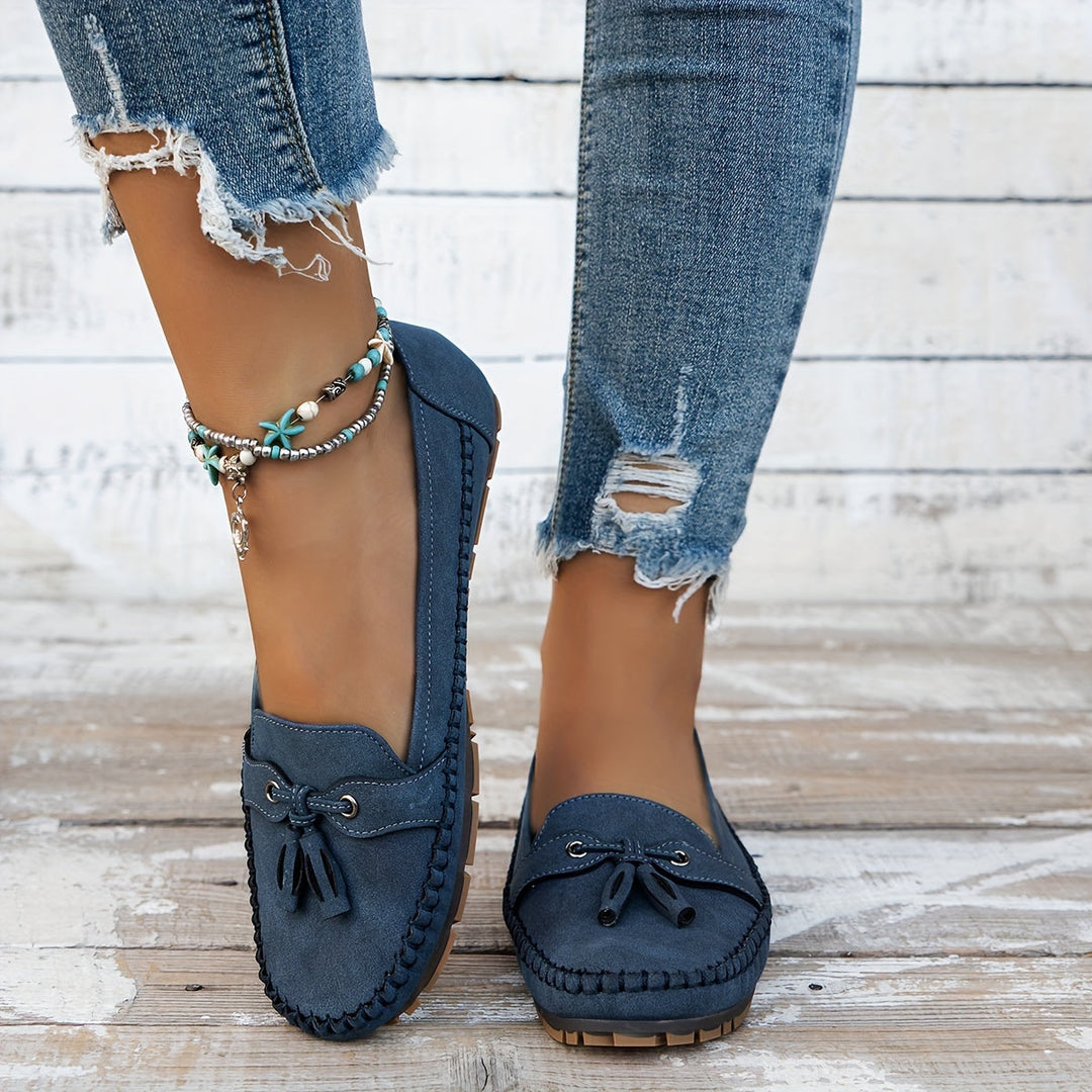 Nadine | Classic loafers with tassel detail