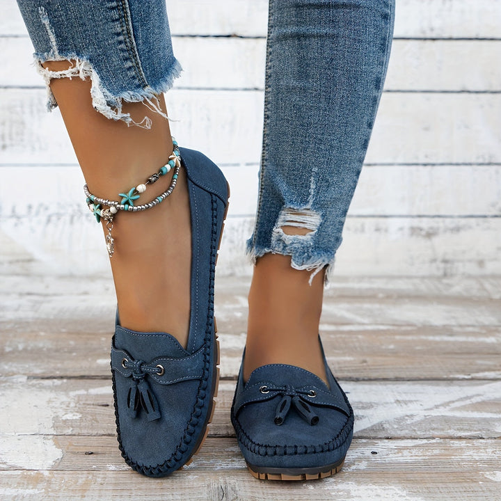 Nadine | Classic loafers with tassel detail
