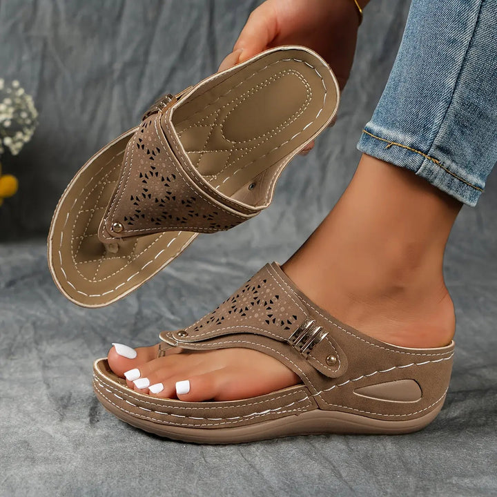 Élodie | Women's Wedge-Toe Sandals
