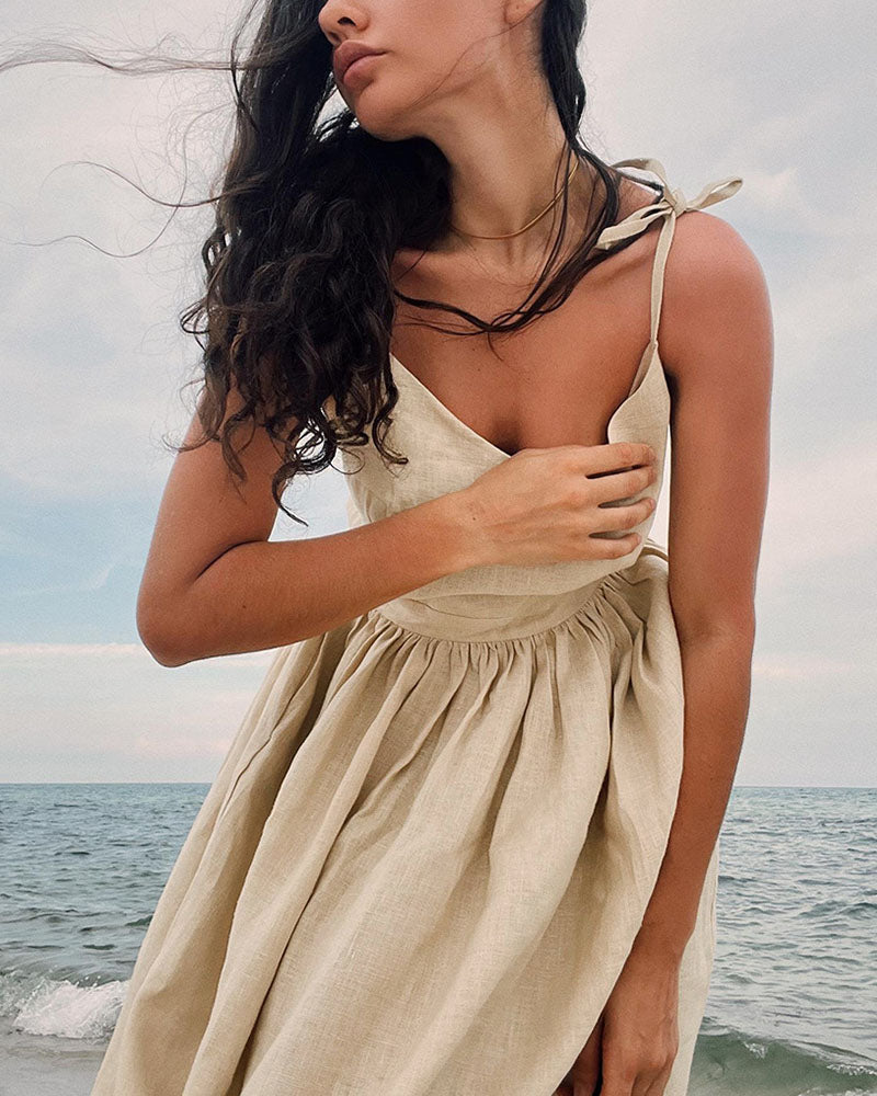 Aliana | Chic Tie-Strap Dress