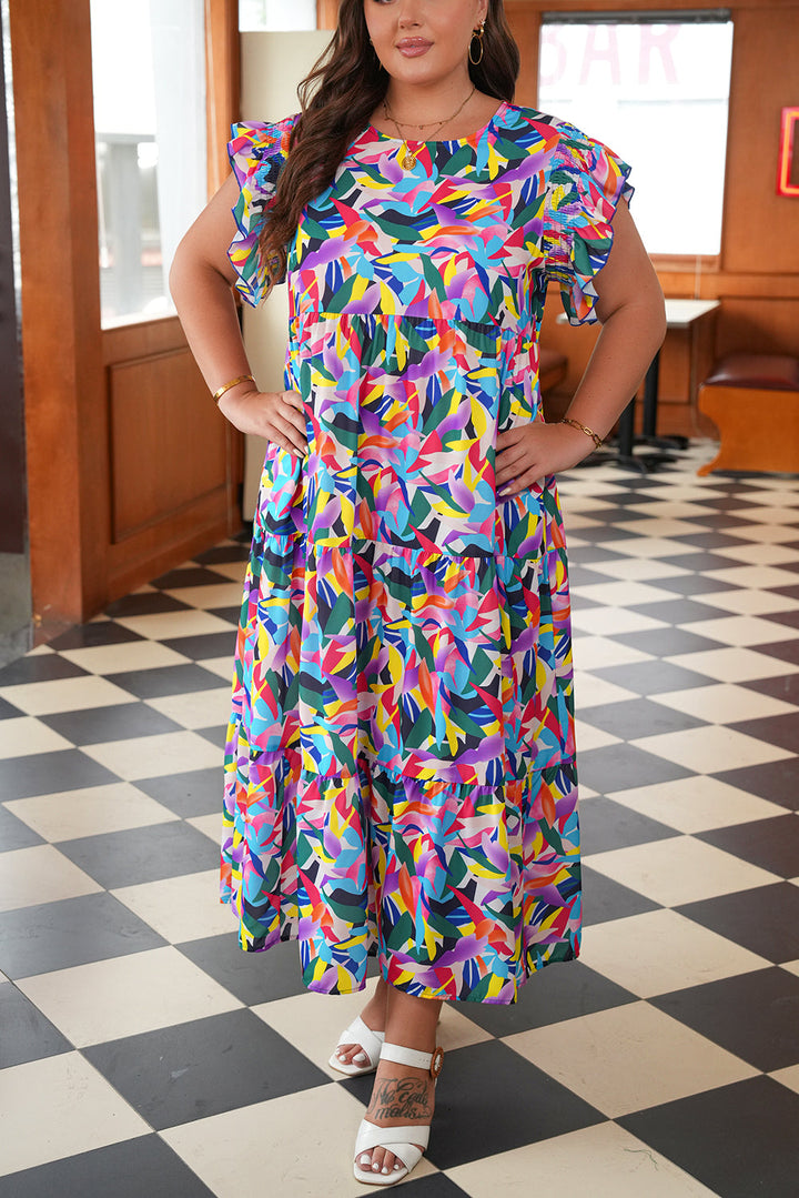 Soleia | Geo Maxi Dress